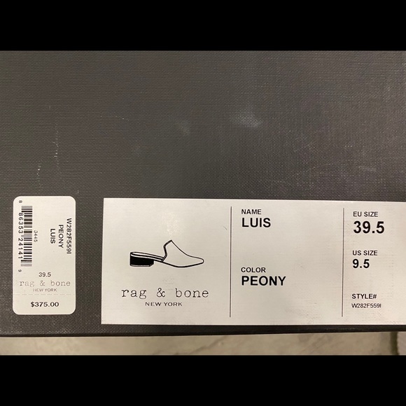 Rag & bone LUIS PEONY Suede - Picture 2 of 9